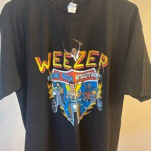 Large T Shirt Summer Tour Indie Rock Roadtrip